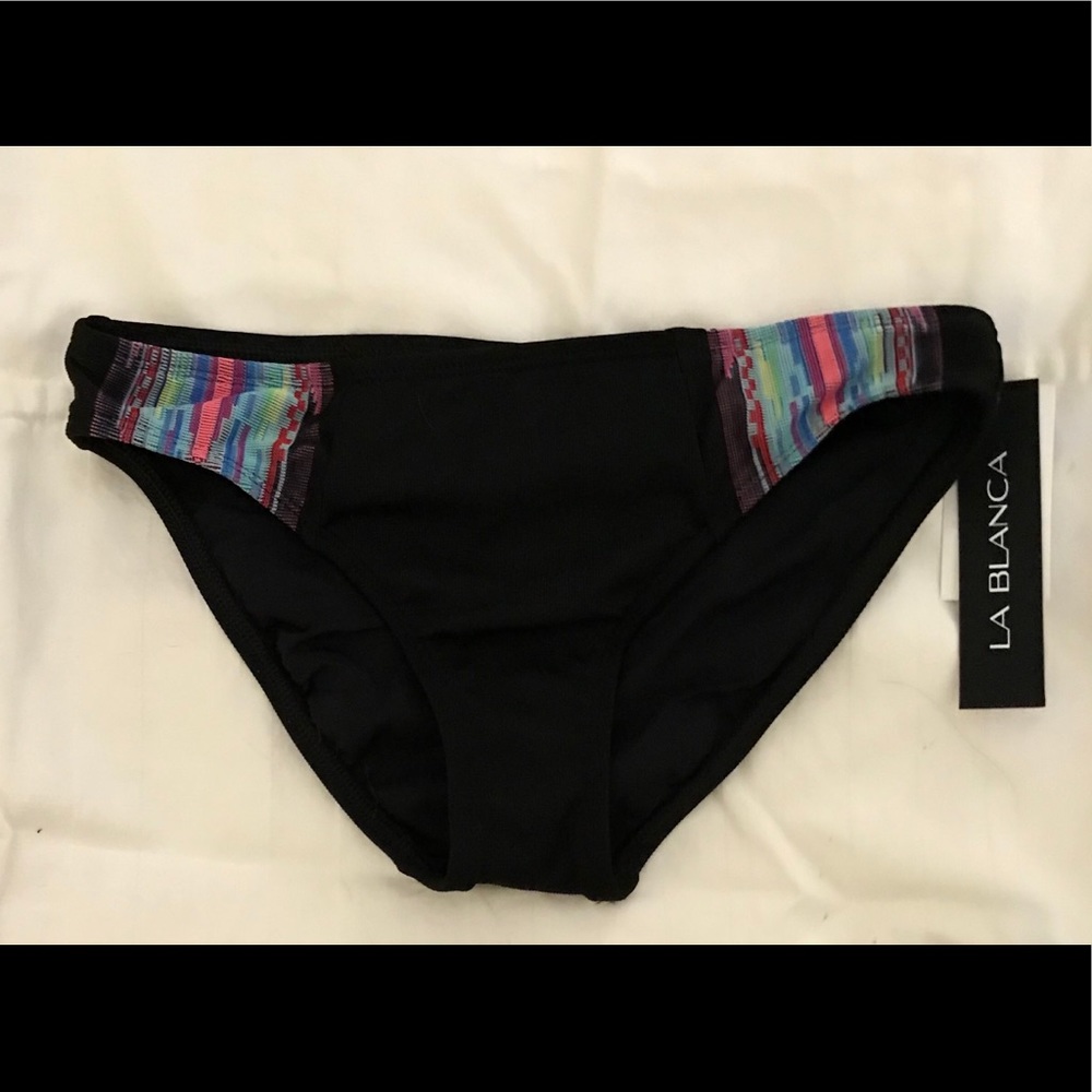 NWT La Blanca Sz 6 bikini bottoms